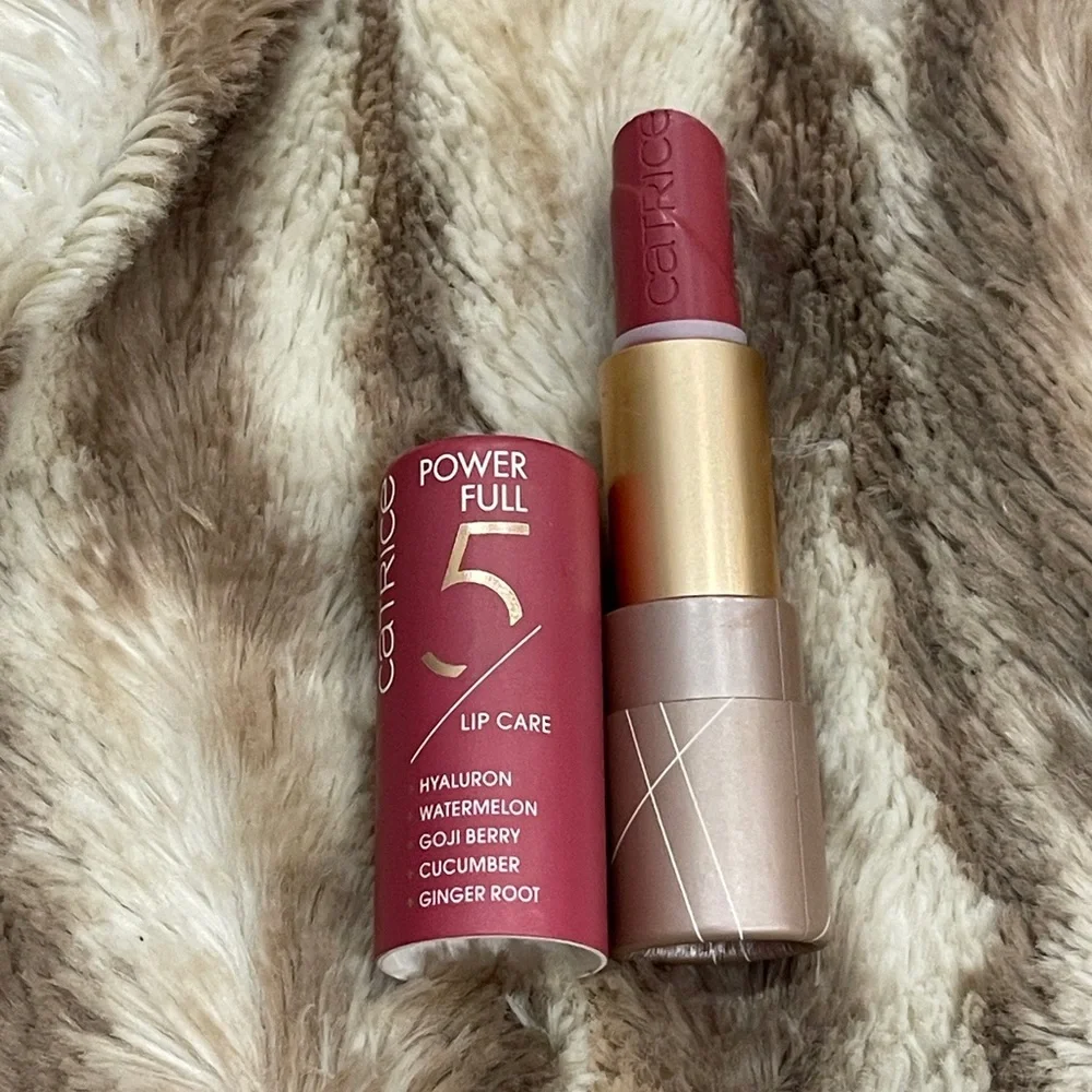 Catrice Power Full Lip Care Balm Lipstick in 030 Sweet Cherry
